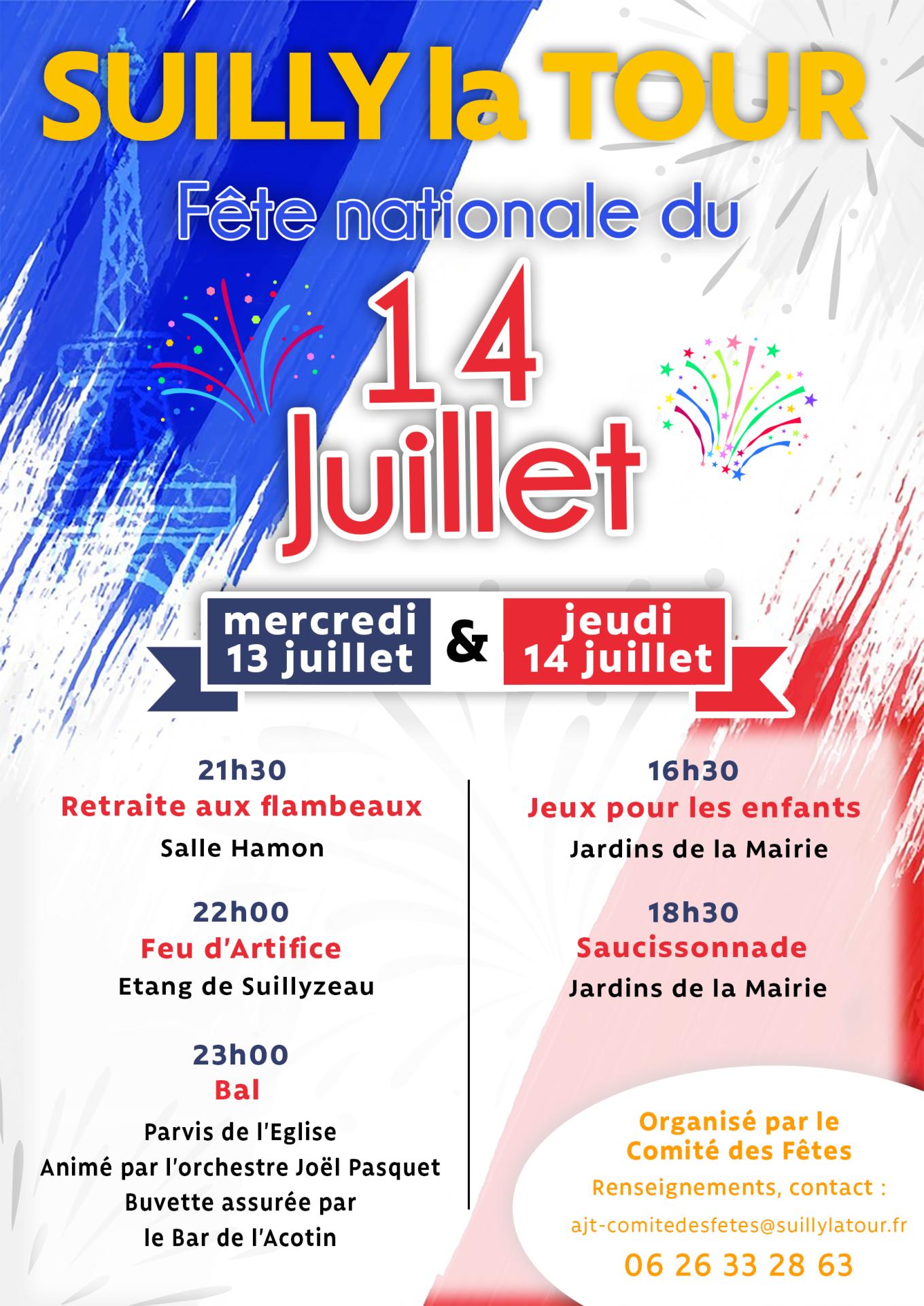 Suilly la Tour 14 juillet