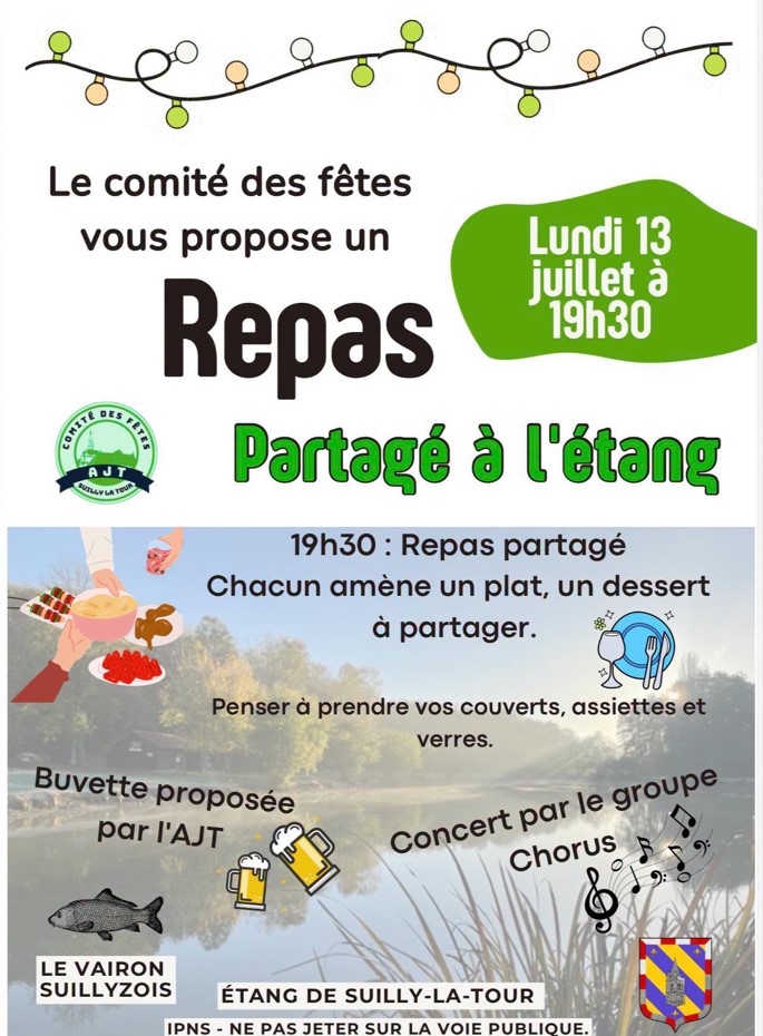 repas partgé