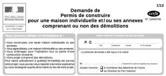 Demande de permis de construire