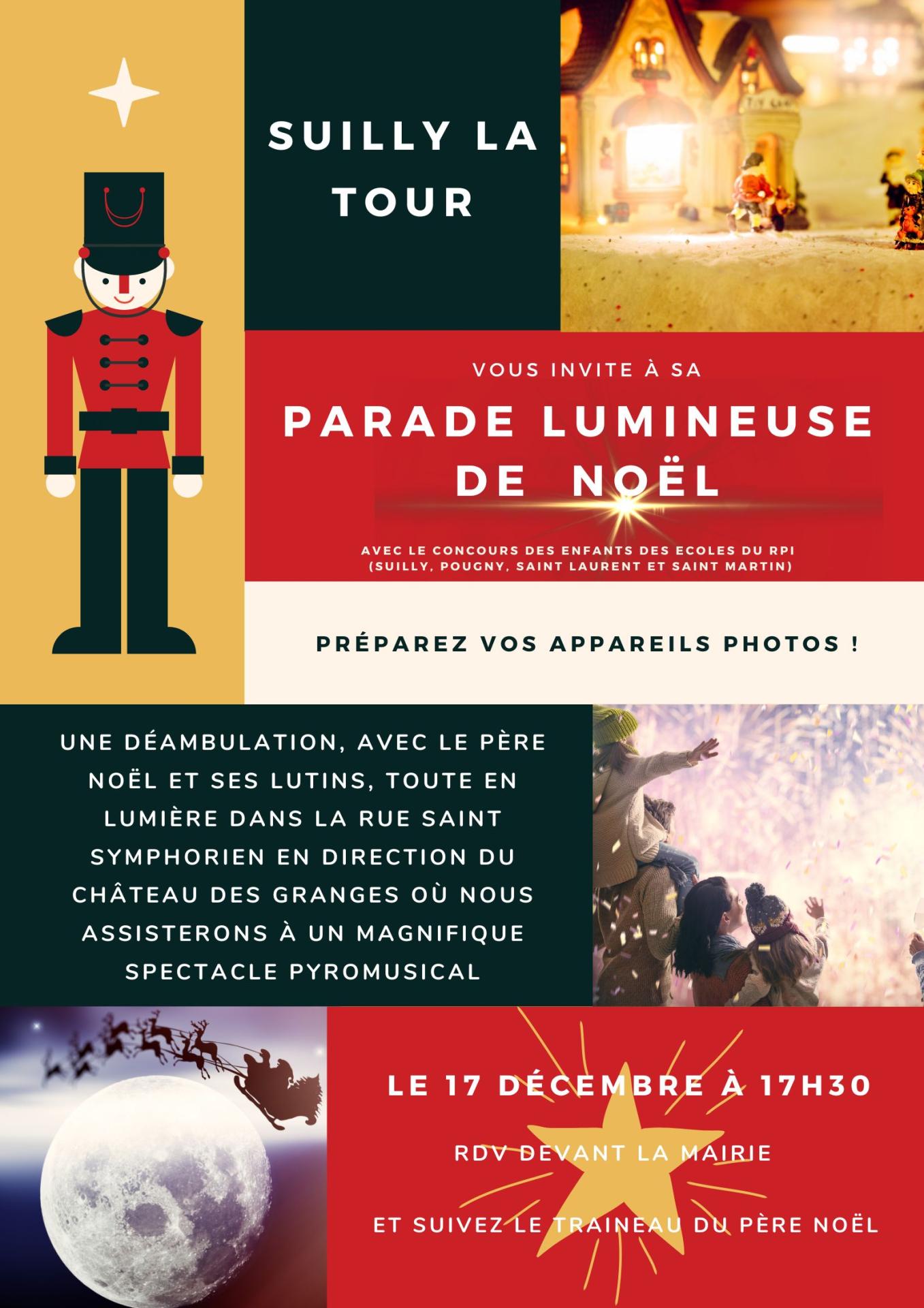 Parade de Noël Suilly la Tour