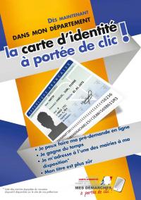 Carte d'identité à portée de clic